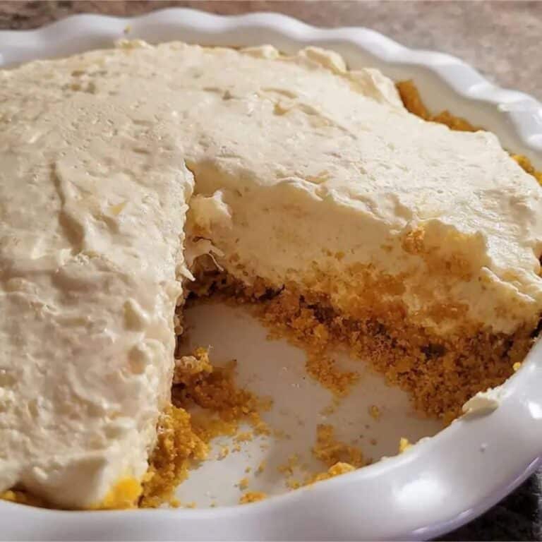 no bake pineapple pie