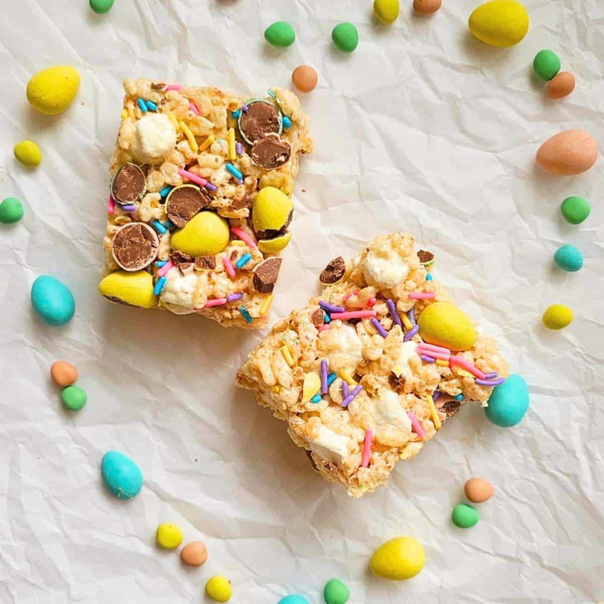 Cadbury rice Krispie squares