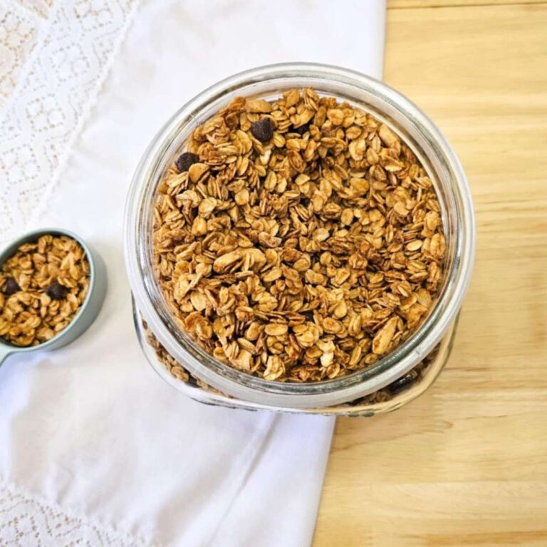 chocolate chip peanut butter granola