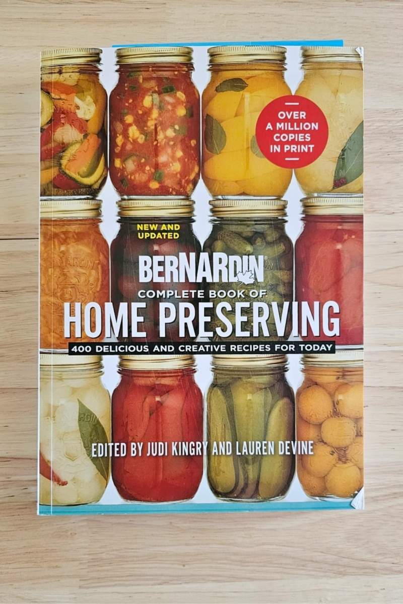 Home preserving- Bernardin book