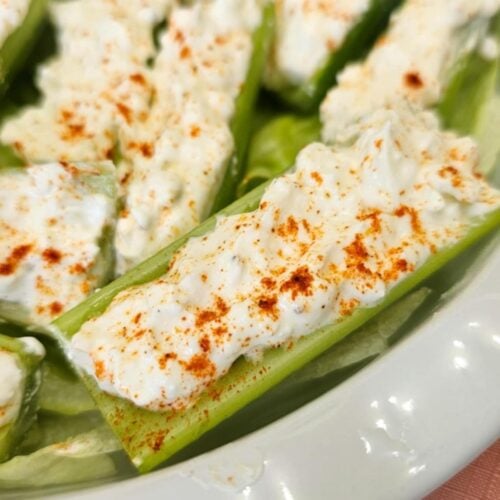 stuffed celery sticks